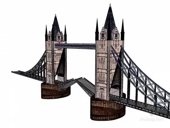 [分享]伦敦塔桥图纸资料下载