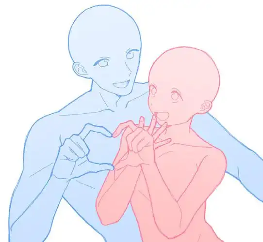 绘画参考#cp动态参考画师yho-n