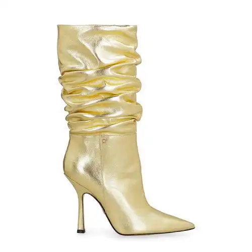 dsquared2/d二次方 21年秋冬 女士鞋 女性 金色 高筒靴 bow