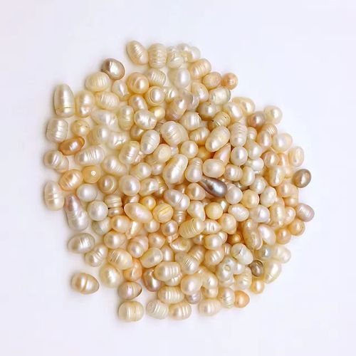 珍珠散装淡水人工养殖碎石材料佛教七宝之一摆件