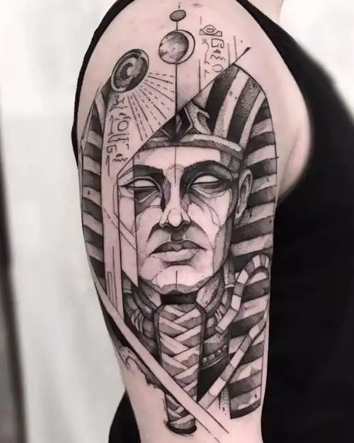 古埃及的法老纹身