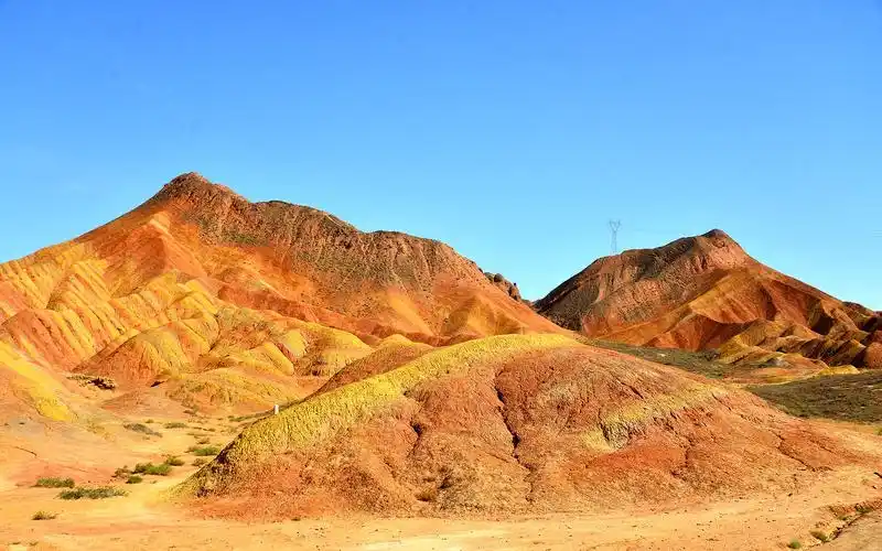 甘肃张掖丹霞地貌图片电脑桌面壁纸下载高清大图预览1920x1200_风景