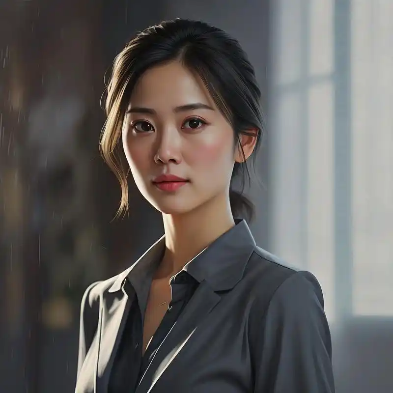 996900 真人头像精选 四十岁的女性,如酒般醇厚,散发着成熟与