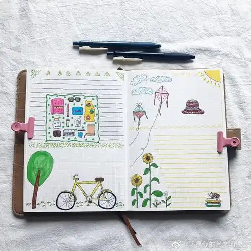 手帐新排版～ (作者:@于是我的名字叫做安 )