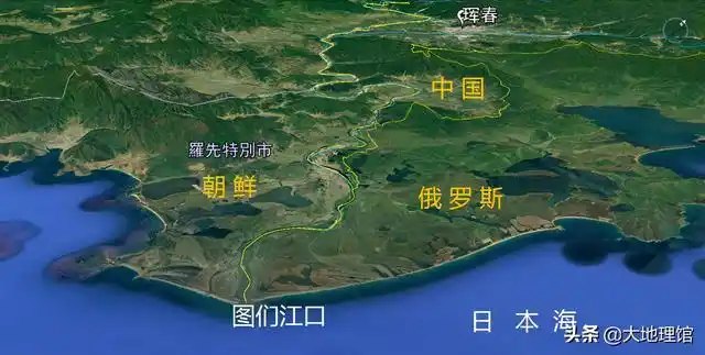 鸭绿江地图东北三省地图鸭绿江