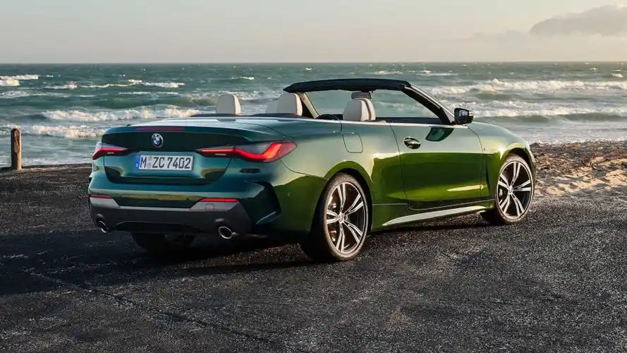 起售价约36万 宝马4系敞篷车官图发布