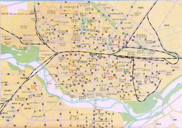 锦州市市区全图_辽宁地图_高清版_下载-政区地图