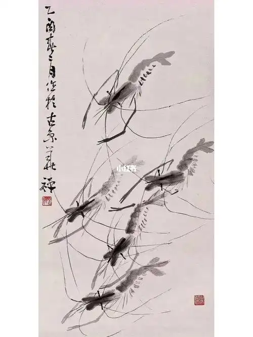 齐白石画虾一笔一笔可以数得出来