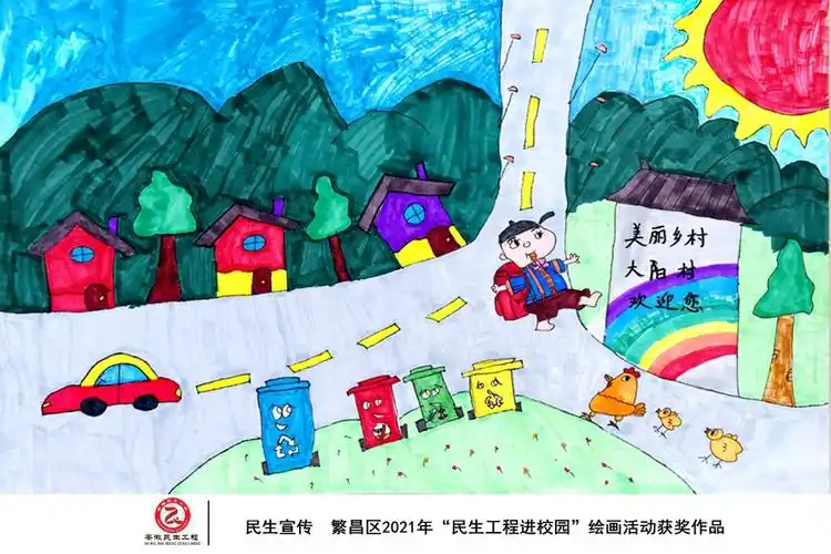 图绘民生繁昌区2021年民生工程进校园活动绘画作品图集
