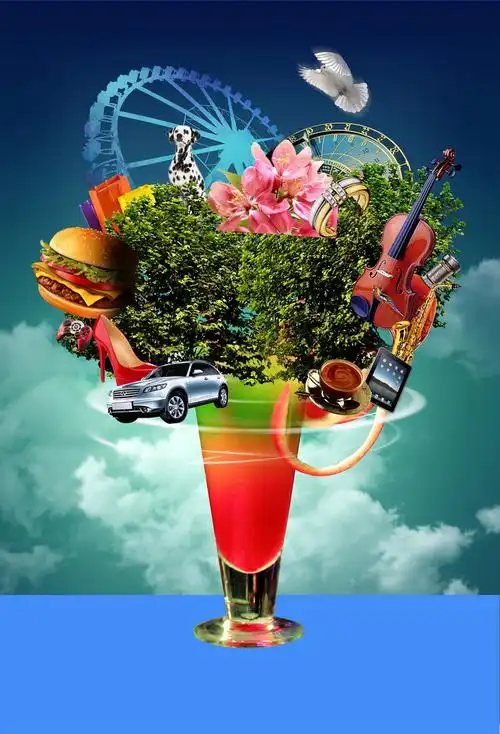 房地产广告背景素材