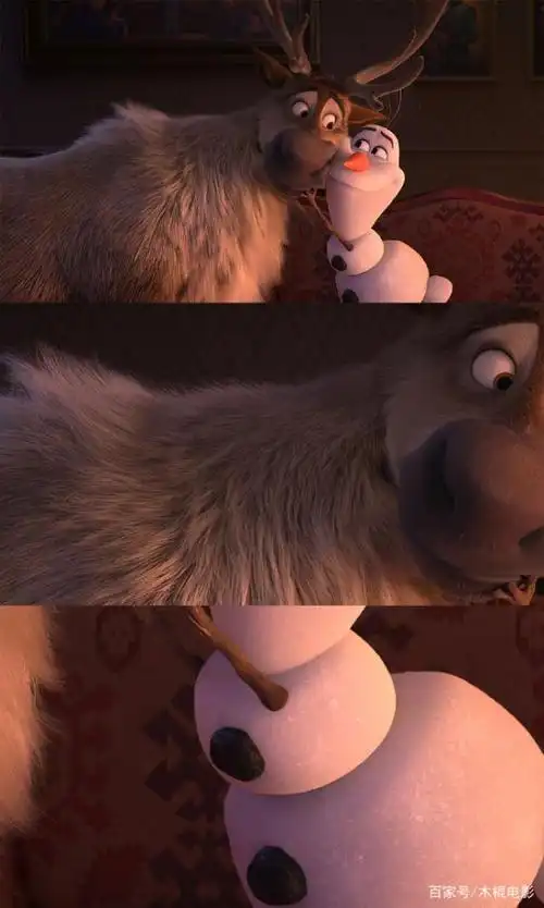 《冰雪奇缘2》画质纤毫毕现,从毛发到杂草,连唇纹都不放过