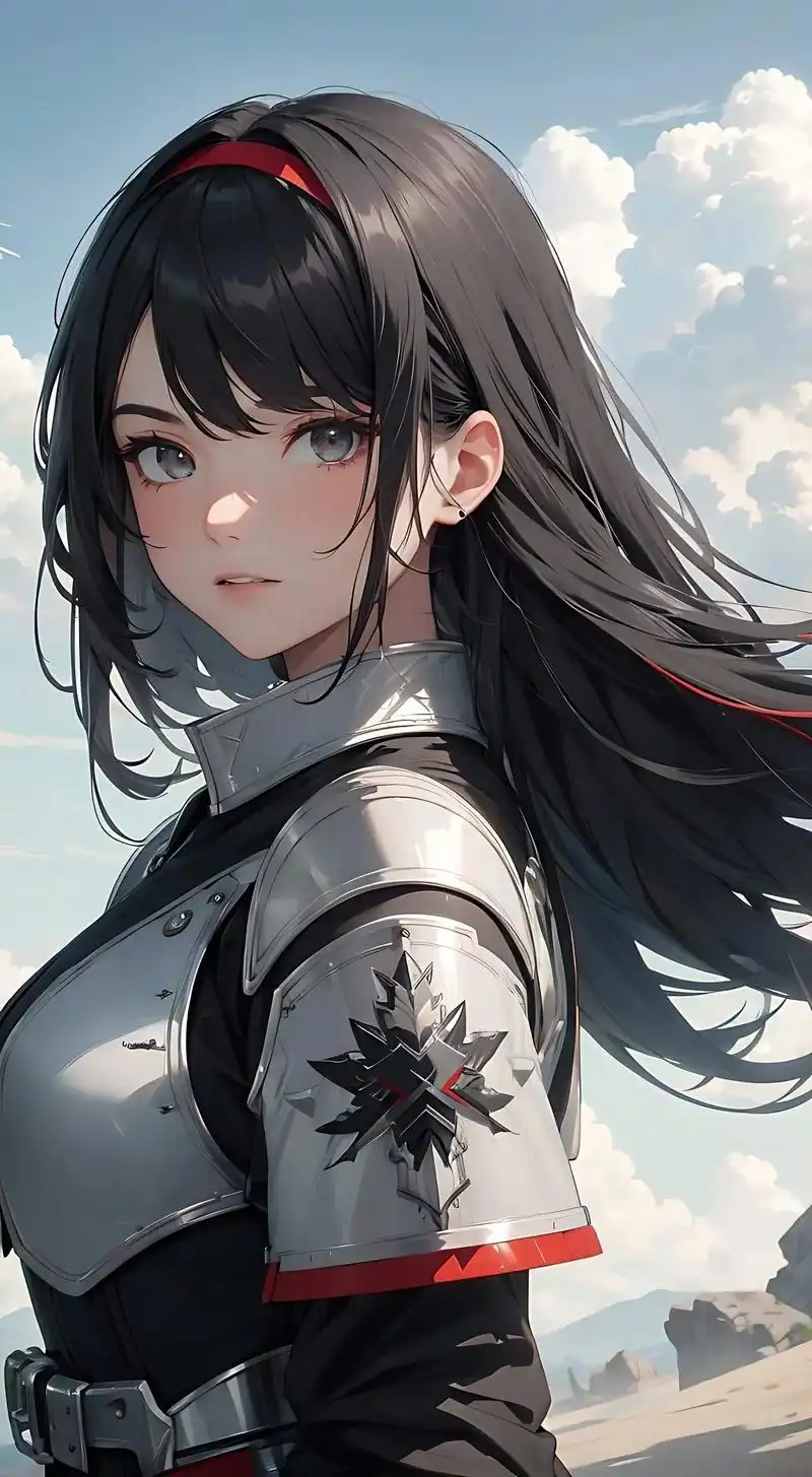 战场上的女战士#二次元 #好图分享 #动漫 - 抖音