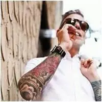 欧美花臂纹身大叔头像点击鼠标右键下载