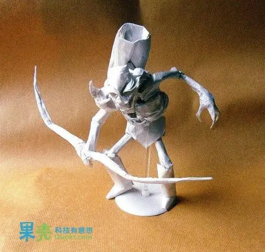 北条高史折纸骷髅人