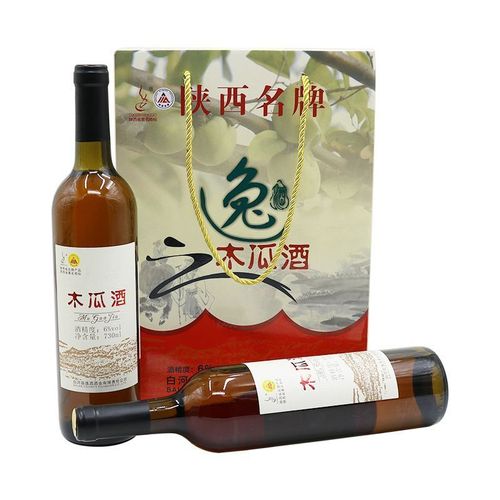 安康白河县逸牌木瓜酒6度半甜730ml包装果酒6瓶装