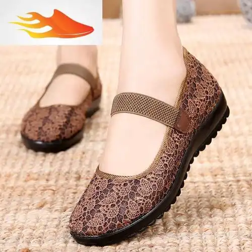 fish basket老北京布鞋女老太太 中老年女鞋子新款妈妈秋季60-70岁