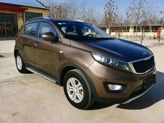 廊坊抵押车16年起亚智跑出售