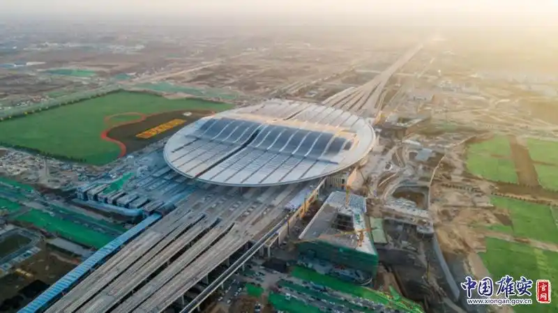 轨道上的雄安丨京雄城际铁路雄安站诞生记