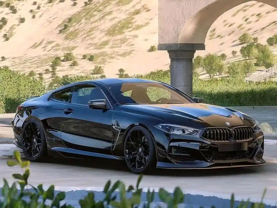"黑武士"宝马m8:加速3秒,高性能轿跑元素爆棚,落地超200万