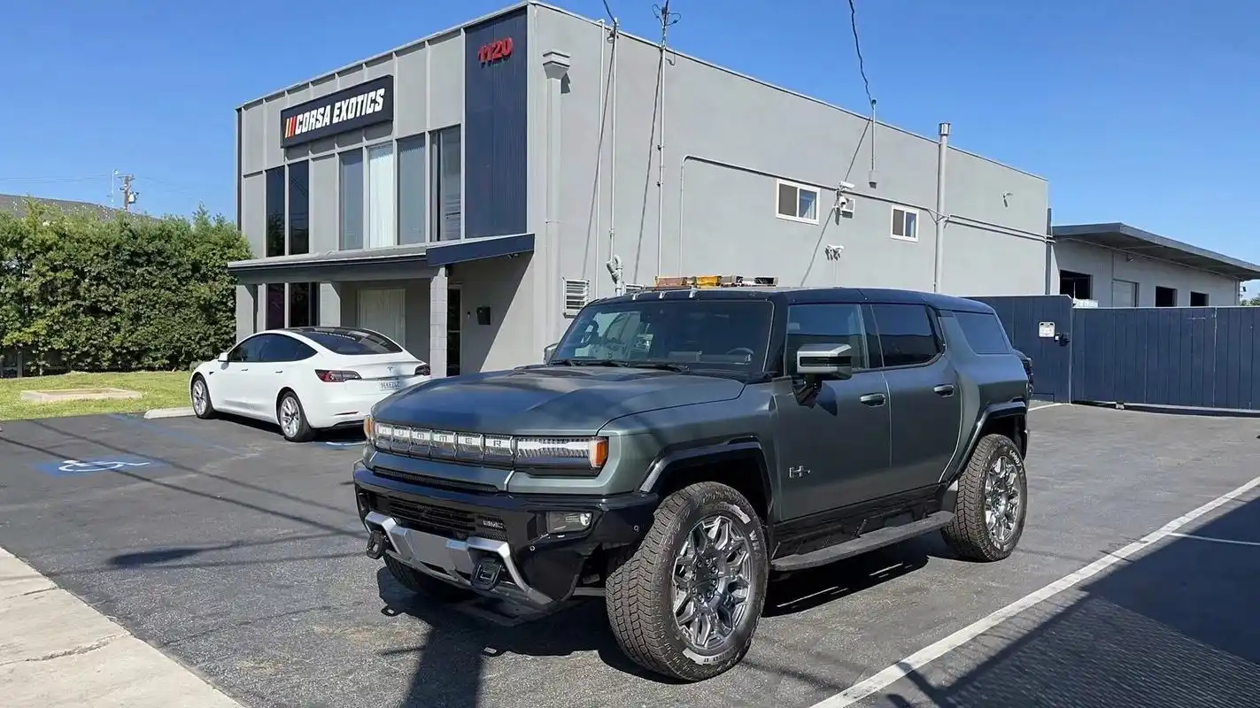 电动悍马ev版suv #电动悍马