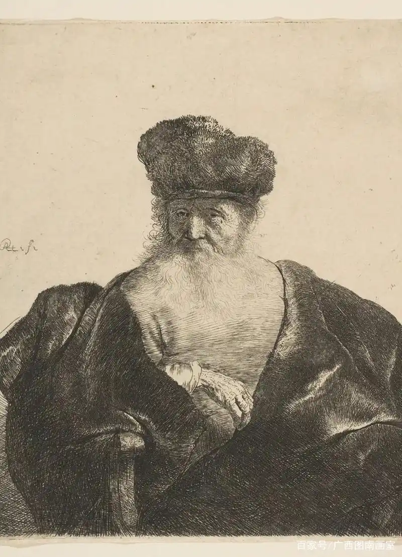 感受光影在画笔下的变化——伦勃朗优秀素描画作欣赏