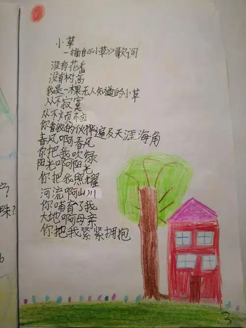 《小草》——42赵紫菲的小诗集