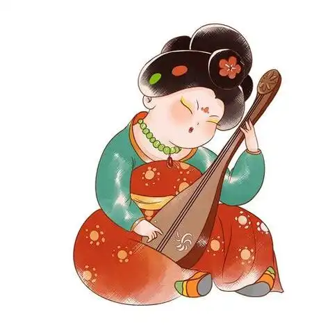 q版唐朝仕女头像可爱头像图片较大建议wifi浏览点击放大长按