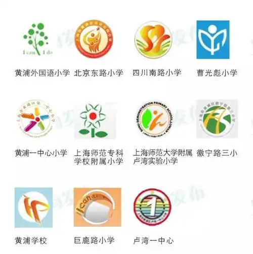 这里有沪上219所小学的校徽快来找找有没有你的母校
