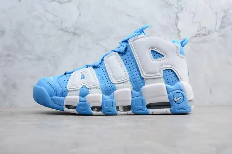 耐克皮蓬 真标公司级 大air nike air more uptempo og 北卡蓝 带半码