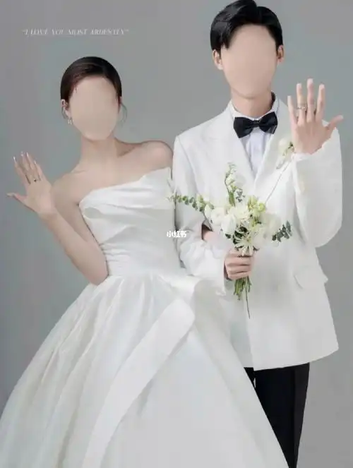 婚纱照换脸情侣照结婚照情侣头像