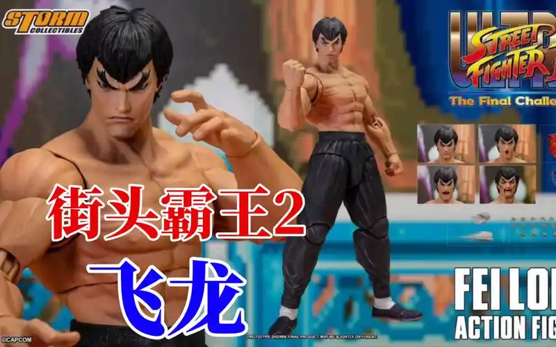 storm toys 终极街头霸王2 飞龙 可动人偶