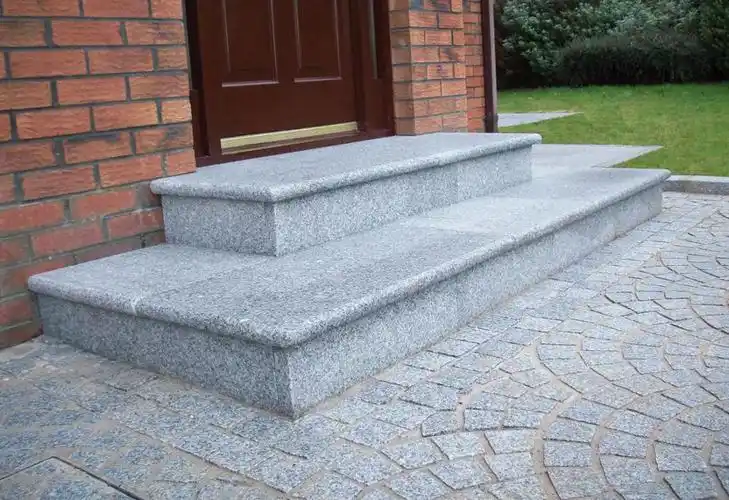 新房子户外使用天然花岗岩楼梯设计