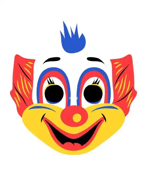 创意无限小丑面具