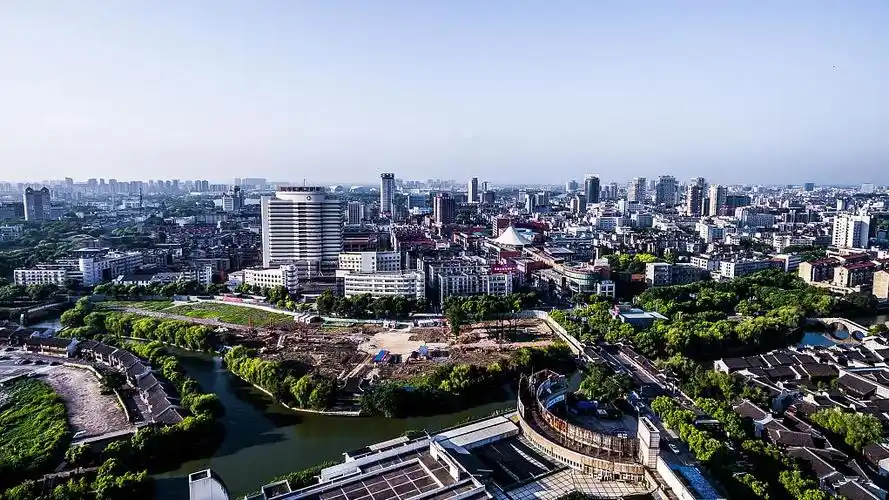 浙江省嘉兴市风光视觉中国资料图