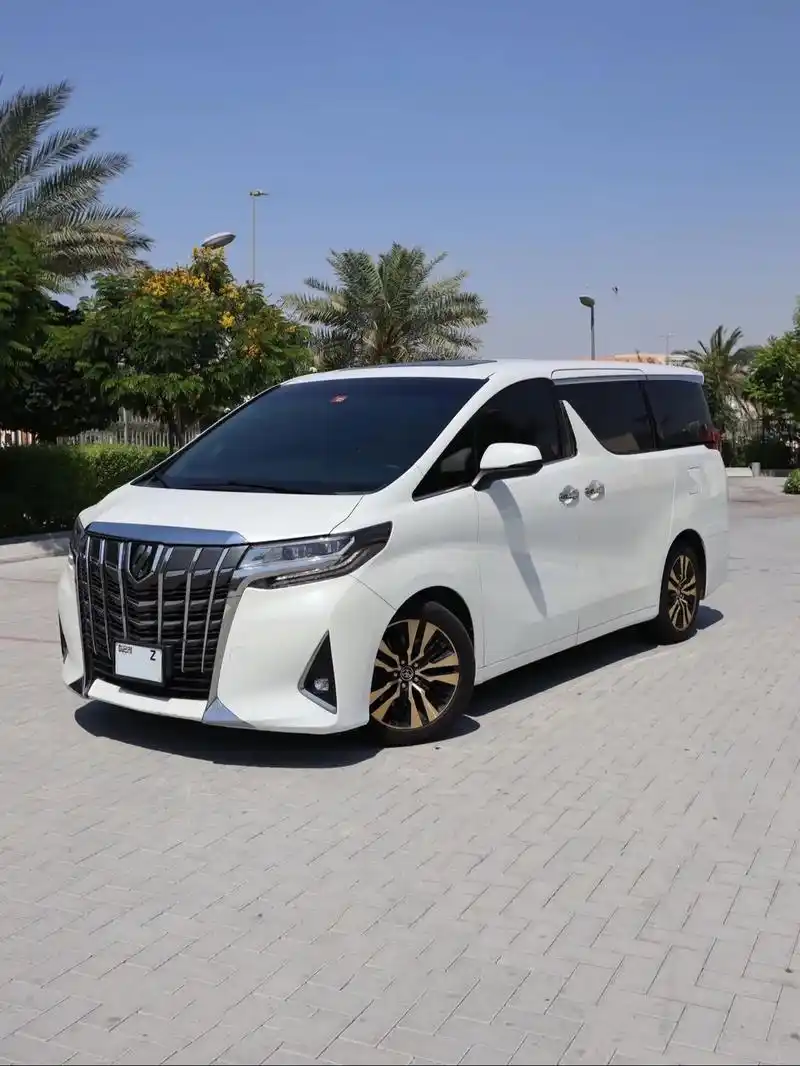 丰田埃尔法高端商务车 2018款到2021款白色 黑色 - 抖音