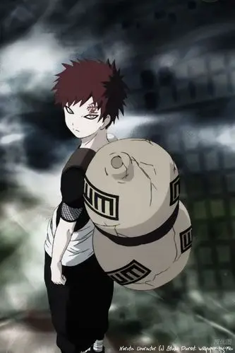 我爱罗,却有着超越任何人的强悍实力 历来独行独断 孤独和寂寞和他