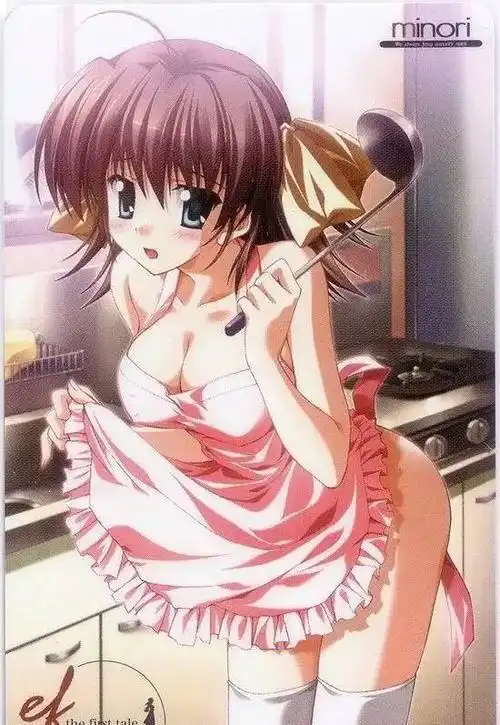 福利丨一条围裙虏获9亿少男心二次元小姐姐是这样做的