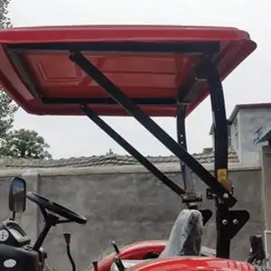 拖拉机带支架遮阳棚雨顶棚罩时风迪尔东方红福田雷沃大拖简易顶棚