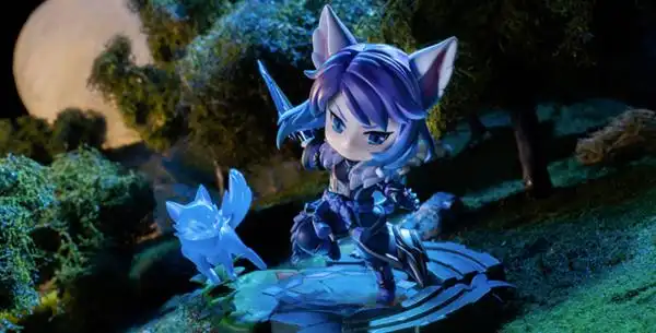 王者荣耀 little cute heroes千年之狐李白荣耀典藏版手办