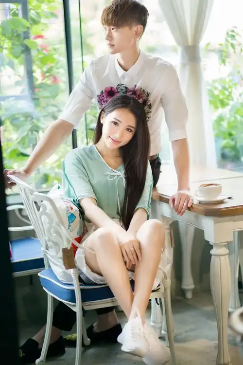 台北时尚 | 时尚情侣咖啡写真