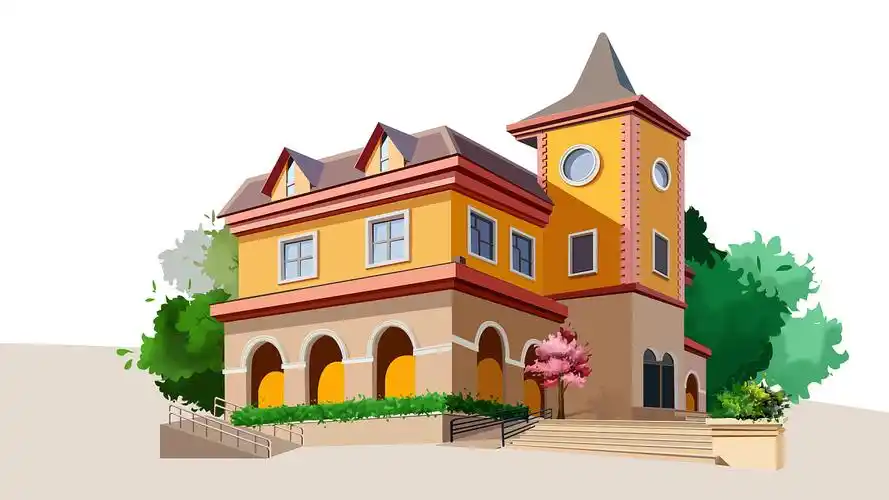 别墅|插画|创作习作|落樱鳕88 - 原创作品 - 站酷 (zcool)