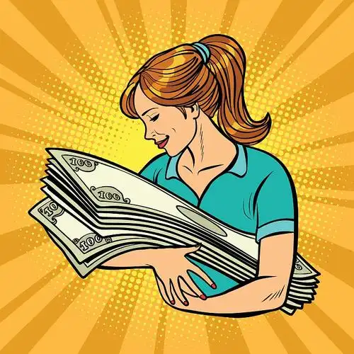 嗅到金钱气息的女商人