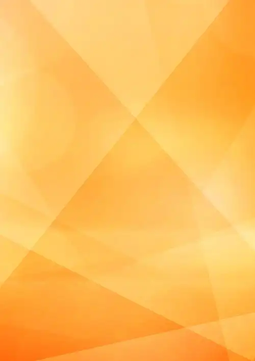 橙色黄色海报背景