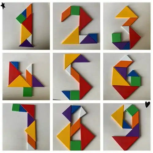 趣味七巧板,拼出我风采—— 记一年级七巧板拼图活动 - 美篇