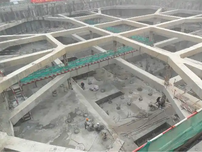 内支撑基坑开挖顺序图