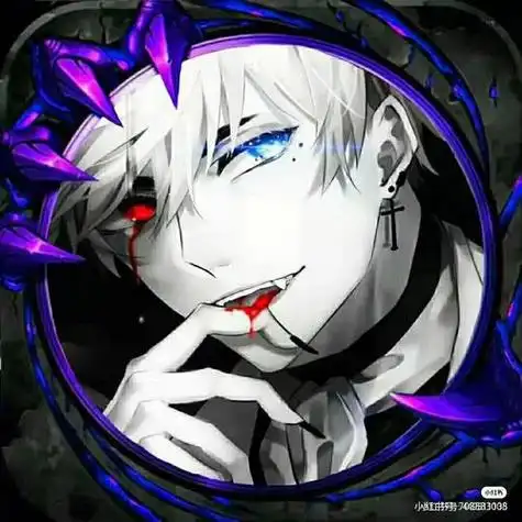 暗黑炫酷动漫头像 暗黑系的头像霸气