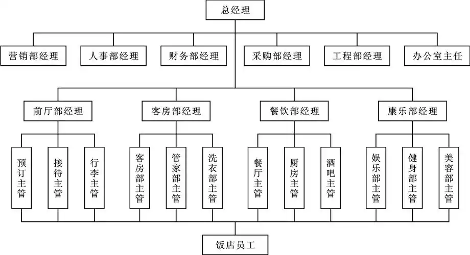 饭店的组织结构
