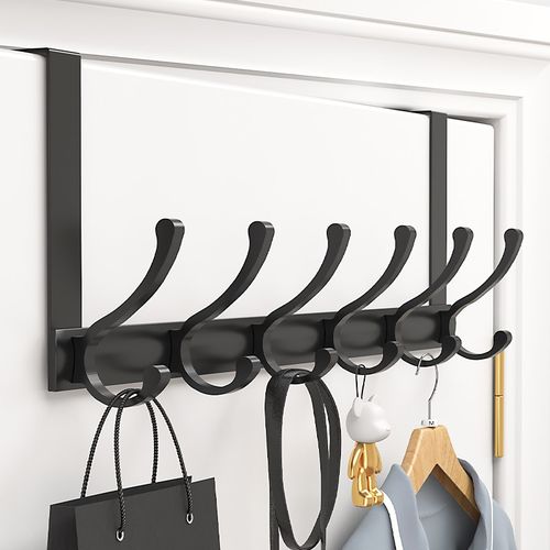 挂衣门后挂钩打孔衣架壁挂房门背上衣服神器支架挂钩