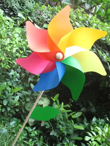 风车批发厂家批发/婚礼/拍摄/会展布置/七彩风车/风车 大号