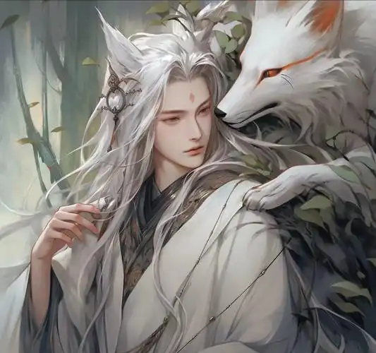 【二次元壁纸】古风壁纸,俊美狐妖美男